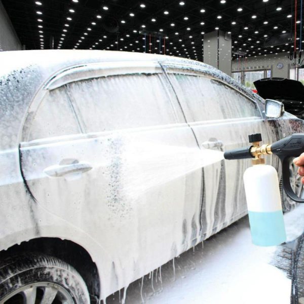 cách sử dụng bình bọt tuyết rửa xe